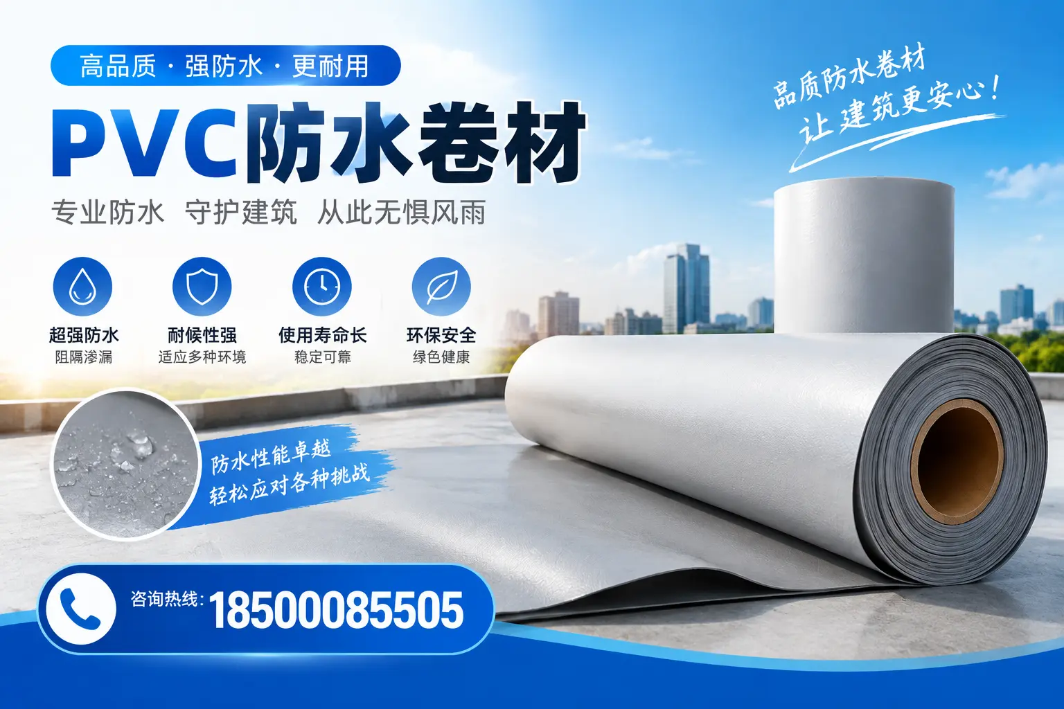 如何选择高质量的PVC防水卷材？陇南消费者必看指南